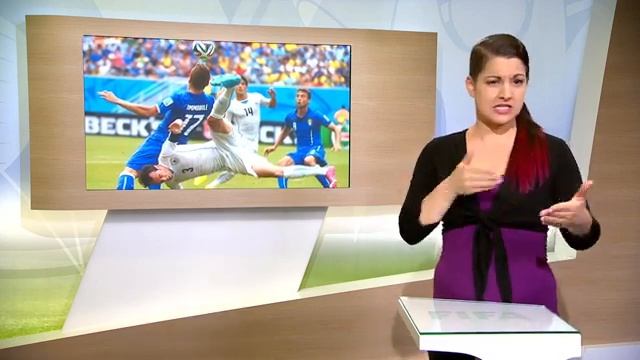 FWC 2014 - Italy v Uruguay - International Sign Highlights смотреть онлайн