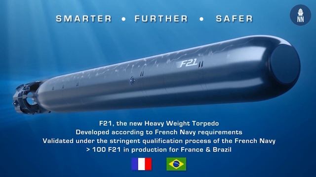 Ep. 4/8 - Naval Group Underwater Weapons in Saint-Tropez: F21 Torpedo Program Update смотреть онлайн