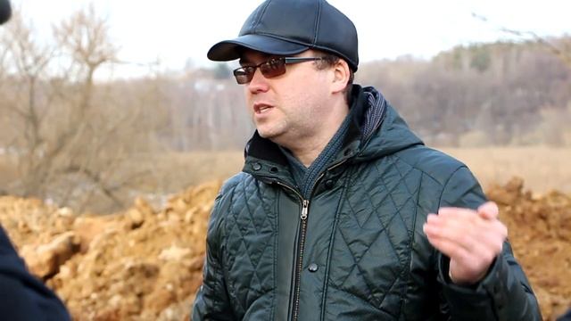 Расчистка "пьяной" дороги 21-02-2014