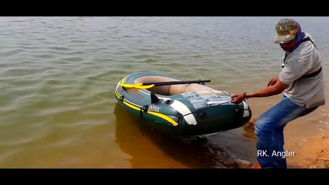 HOW TO PROPER DEFLATE INTEX SEAHAWK.2 INFLATABLE BOAT PART-2# ROHU# KATLA# MRIGAL#BARRAMUNDI FISH# смотреть онлайн