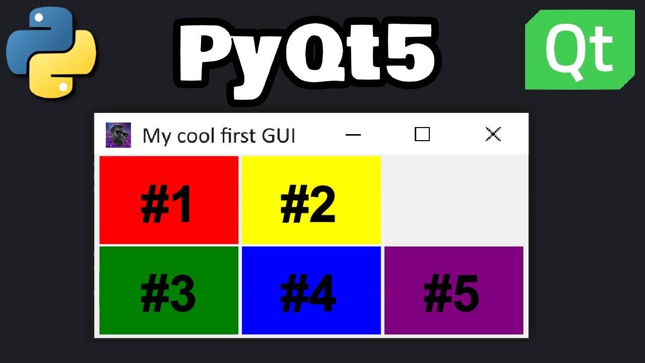 Урок №4: Python PyQt5 МЕНЕДЖЕРЫ ПО ВЕРСТКЕ смотреть онлайн