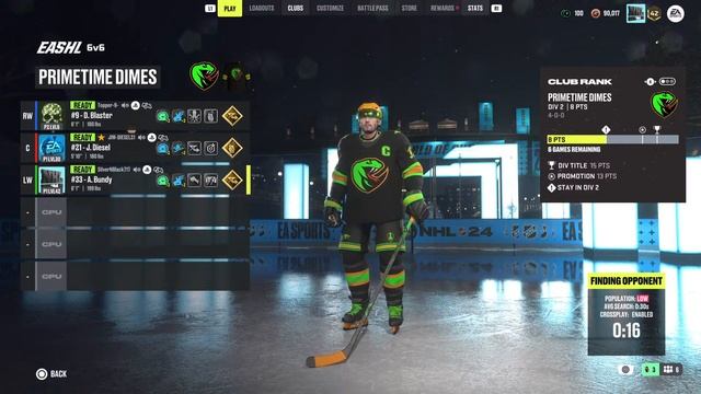 NHL 24 (PS5) - EASHL - Primetime Dimes (91-72-11) - 12/29/23 - Like/Sub/Comment смотреть онлайн