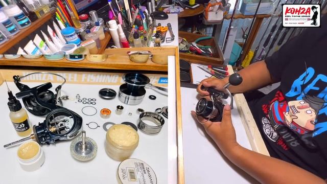 #DAIWA CERTATE sw6000H #KOHZA Reel Fishing Garage #รับล้างรอกตกปลาทั่วราชอาณาจักร смотреть онлайн