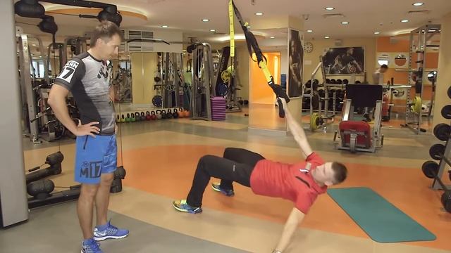 Тренажер TRX  Упражнения для  мышц спины на тренажере ТRX!