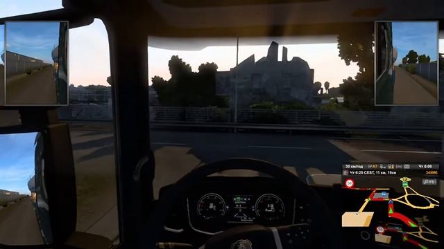 Euro Truck Simulator 2 Доставка яхти (6 т) №4 смотреть онлайн