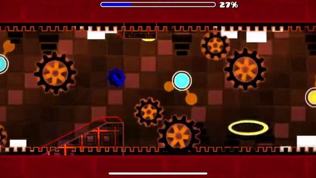Nine Circles 0-55% (Mobile) Geometry dash 2.1 смотреть онлайн