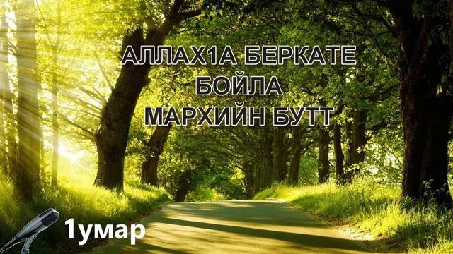 ДАЛА беркате бойла мархийн бутт // 1умар. смотреть онлайн