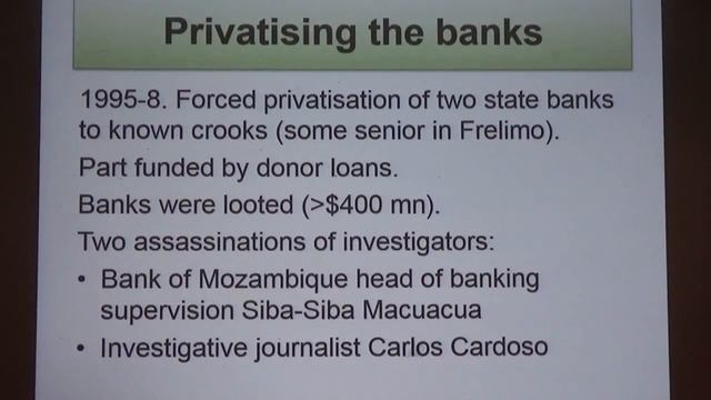 Joseph Hanlon: Is Mozambique's 2BN $ Debt a Donor Success? смотреть онлайн