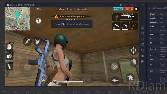 How To Open Scope With Right Click in Free Fire On TGB(Gameloop) смотреть онлайн