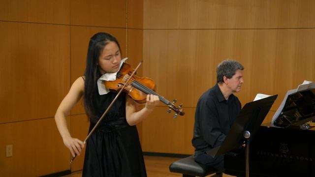 William Bolcom - Third Sonata for Violin and Piano, 1st movement (Tienne Yu) смотреть онлайн