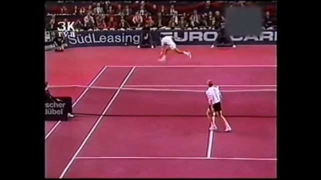Boris Becker 🇩🇪 Serve & Volley In Perfection.