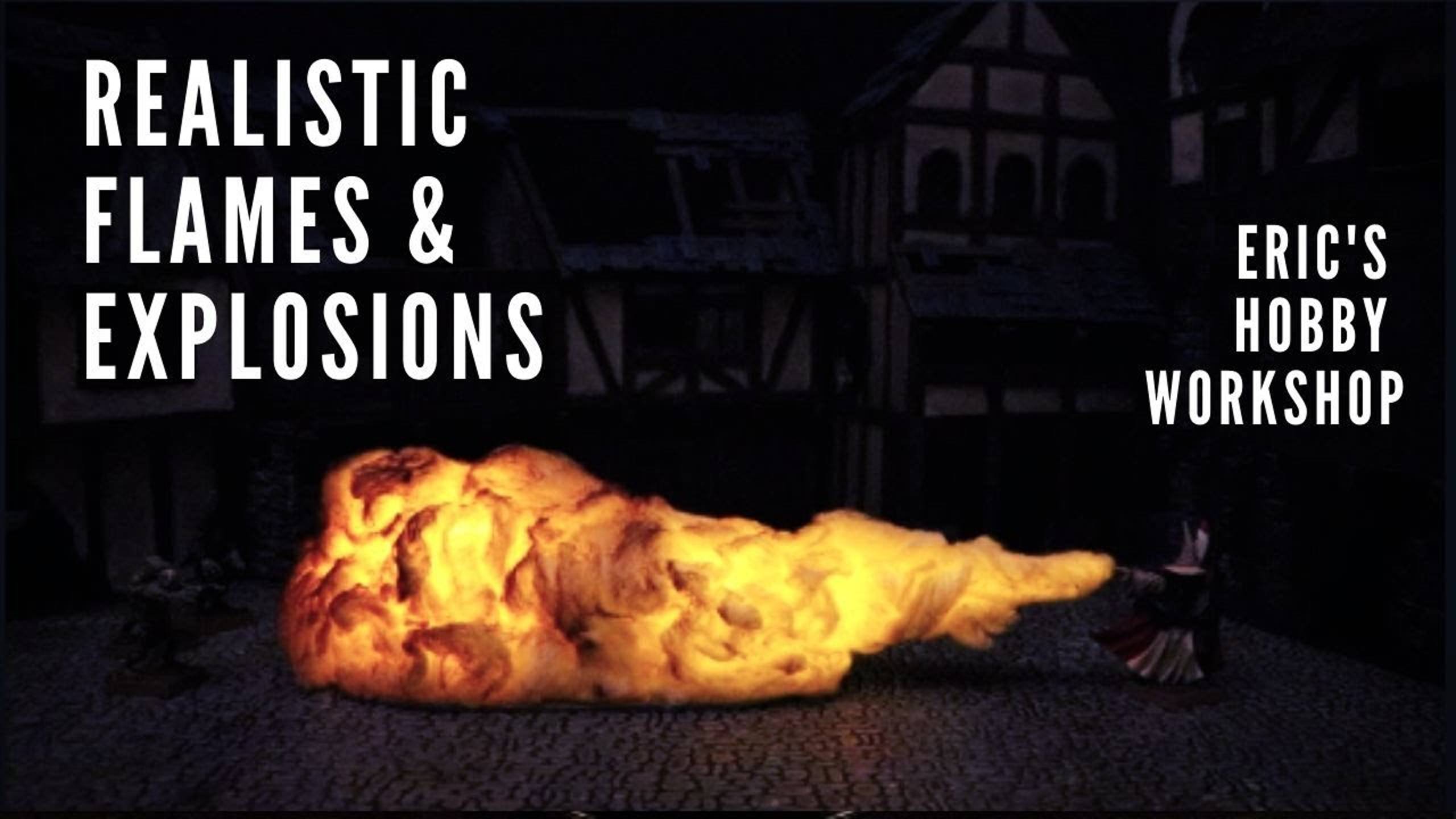 Crafting Tutorial - Fast & Cheap Realistic Flame & Explosions for Warhammer 40k, Necromunda, D&D смотреть онлайн