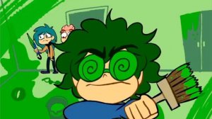 клип 13 карт зелёные очки гача клуб UnU (я в вару преврощяюсь будто....)