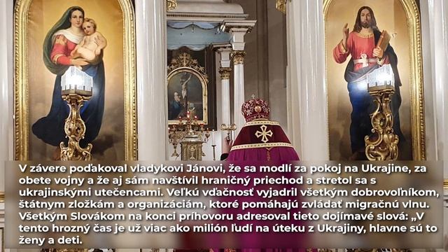 VLADYKA JÁN BABJAK PREDSEDAL MODLITBE ZA UKRAJINU смотреть онлайн