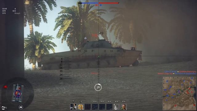 TIGER E WAR THUNDER смотреть онлайн