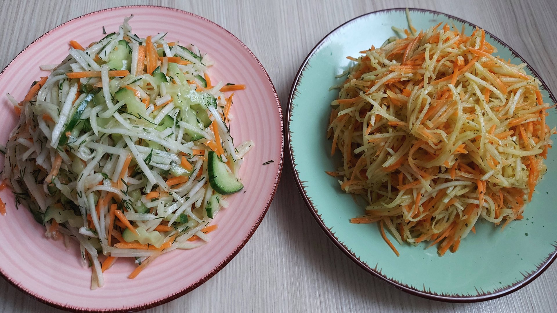 Салаты из капусты кольраби. Рецепты салатов-быстро и вкусно! смотреть онлайн