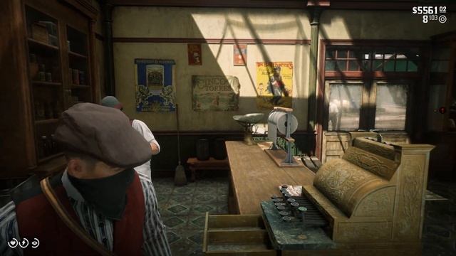 RDR2 - ОГРАБЛЕНИЕ МАГАЗИНОВ. Карманник ограбил ГРАБИТЕЛЯ. ВЫПИЛ ПОСЛЕ ОГРАБЛЕНИЯ смотреть онлайн