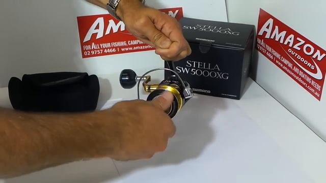Shimano Stella SW5000 XG-B (Shimano's Answer To The Daiwa Saltiga Dogfight)