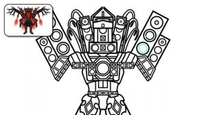 HOW TO DRAW NEW TITAN SPEAKERMAN 3.0 | Skibidi Toilet Wars - Easy Step by Step Drawing