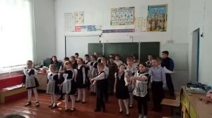 СОЛДАТСКАЯ РОМАНТИКА - флешмоб 1-4 классы 23.02.2019