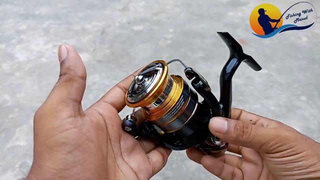 Daiwa Crossfire Lt 3000-C 4bs Fishing Reel.বিশ্ববিখ্যাত কোম্পানির ফাটাফাটি স্মুথনেস ওলা রিল।