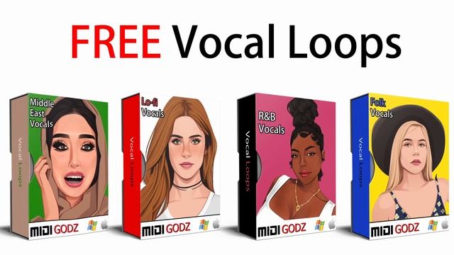 FREE Vocal Loops - Midi Godz смотреть онлайн