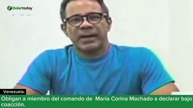 Obligan a miembro del comando de María Corina Machado a declarar bajo coacción. смотреть онлайн