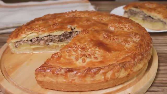 Невероятно Вкусный Пирог_ Рыбные Консервы и Картошка! Сдобное Тесто Без Дрожжей! Fish pie. смотреть онлайн