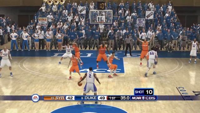 Syracuse Orange vs Duke Blue Devils - NCAA Basketball 22 - 2021 2022 Season Gameplay смотреть онлайн