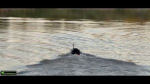 Кораблик С70-30 на гидродинамических поплавках с транцевой плитой для Озон Июнь 2024