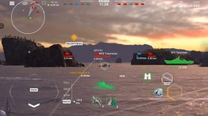 Warships Mobile 2 - Первый взгляд стрелялки корабль боевой (android)