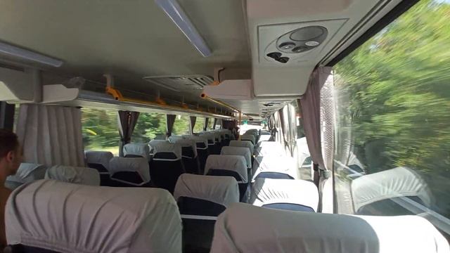 Поездка на автобусе Higer KLQ 6119 TQ🚌 (часть 2)