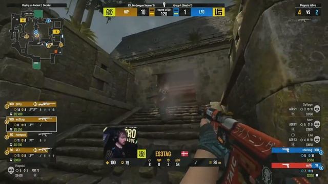 [FULLMATCH] DE_ANCIENT | NIP VS LFO | GROUP STAGE A | ESL PRO LEAGUE SEASON 15 смотреть онлайн