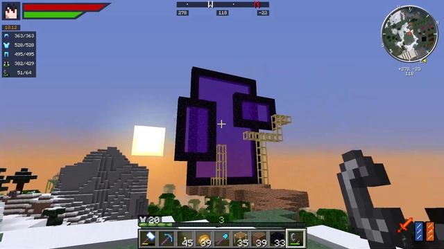 TuCraft 4 #44 Portal exótico al Nether. TolusONE смотреть онлайн