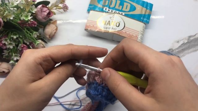 Невероятно легкая шапка кот 🐱 крючком. Crochet patterns смотреть онлайн