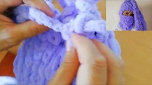 вязание балаклавы МК