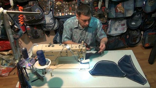 Мастер-класс Как сделать сумку бананку из джинсов PORCHE