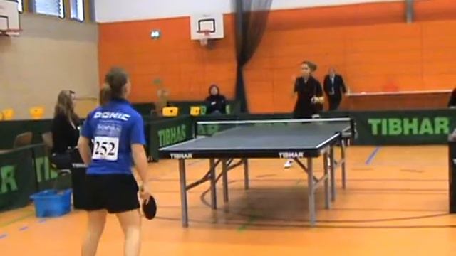 Larissa Wirth Nuernberg Kahler Schwabhausen Coach Yahmed Schwabhausen Schiri Toth Tischtennis Baye смотреть онлайн