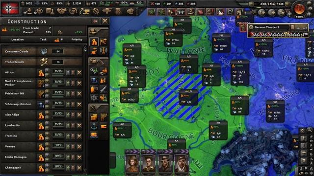 Hearts of Iron 4 Gameplay смотреть онлайн