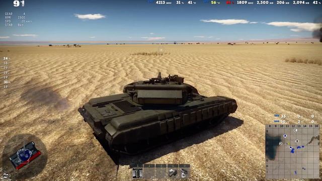 War Thunder T-64 с динамической защитой смотреть онлайн