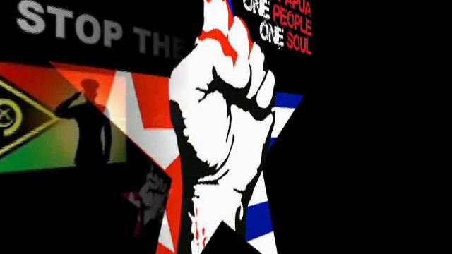 GAZZA And The Middle House - Free West Papua