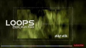 Heavy Metal Drum Track / Megadeth Style / 160 bpm