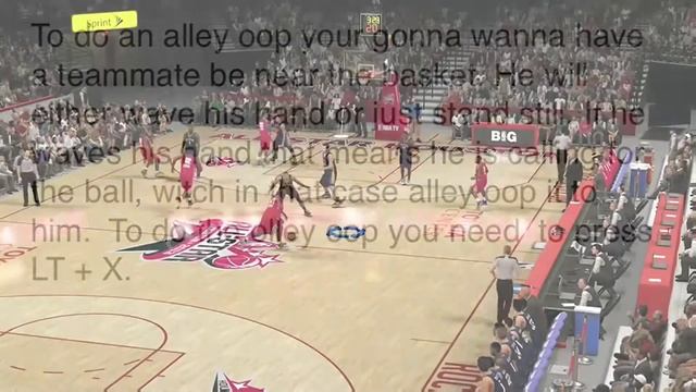 NBA 2K14 TIPS- How To Do The Alley Oop! смотреть онлайн