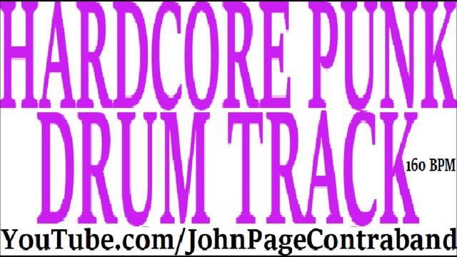 Hardcore Punk Drum Backing Track Drums Only Metal смотреть онлайн