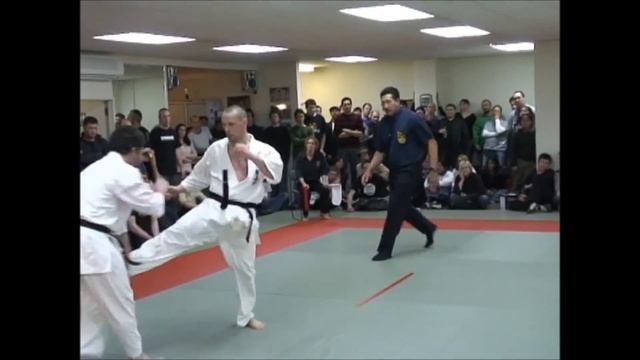 Kyokushin Karate - Dave Maguire vs Scott Johnson смотреть онлайн