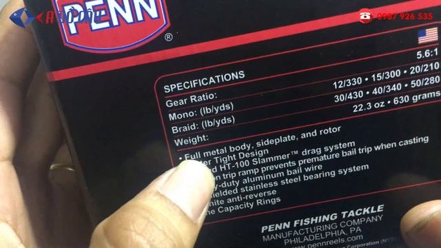 Máy Câu Penn SpinFisher V SSV5500, SSV6500, SSV4500, SSV8500