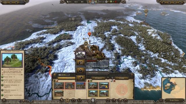 Kingdom of Dublin campaign #2 - Age of Vikings - Attila mod смотреть онлайн