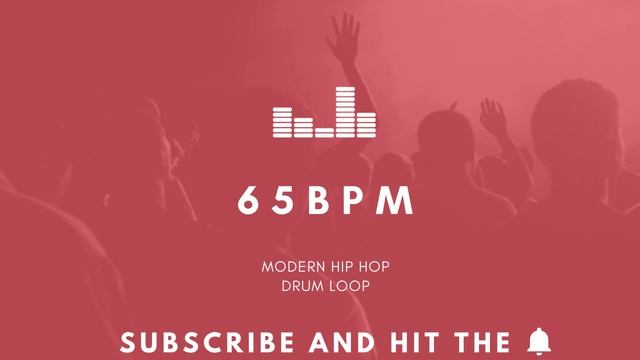 Modern Hip Hop Drum Loop 65 BPM | Practice Tool + Free Download смотреть онлайн