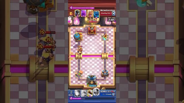 Top 70 with Elixir Golem Deck.! смотреть онлайн