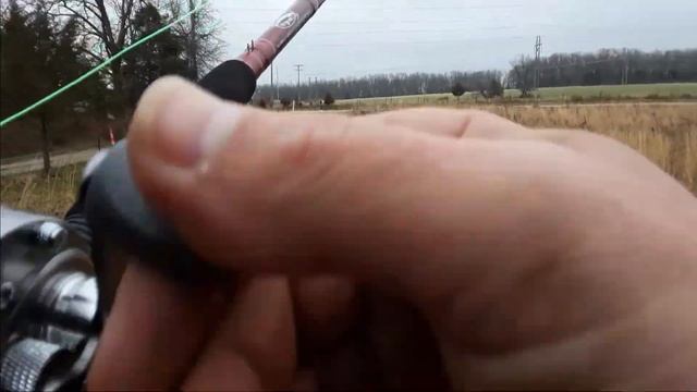 Casting Ming Yang CL60 Baistcaster Fishing Reel On The Rippin Lips Rod